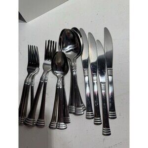 Hampton Silversmiths Stainless Flatware Lot Of 19 And 2 Cambridge